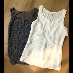 Loft No sleeve Tops 2 piece set, XXSP (petite)